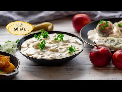 Hausfrauensoße dazu Matjes und Pellkartoffeln wie bei Oma, Hausmannskost