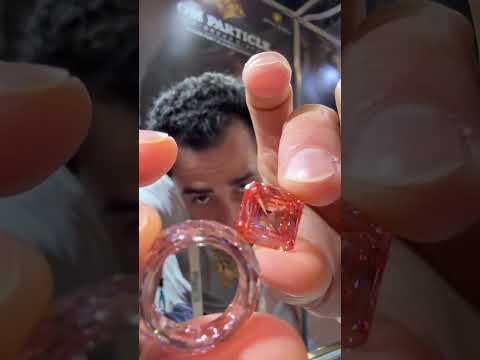 The Worlds FIRST Pink Diamond Ring! #diamonds #jewelry #shorts