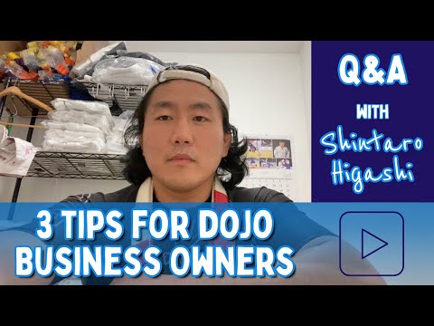 3 tips for dojo business owners