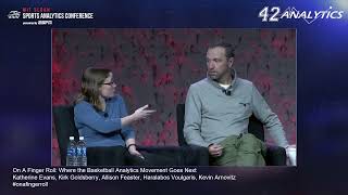 SSAC22: On A Finger Roll: Where the Basketball Analytics Movement Goes Next