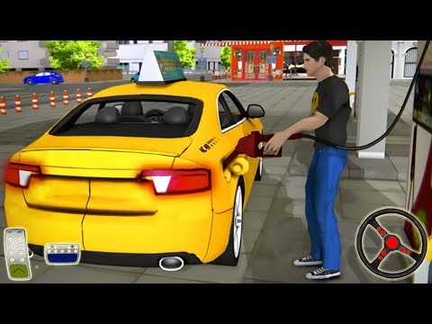 US Taxi Driving Simulator 2019 - Parking Cars | Android Gameplay