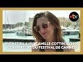 #Cannes2024. Camille Cottin en entretien avant la cérémonie d'ouverture du 77ᵉ Festival de Cannes