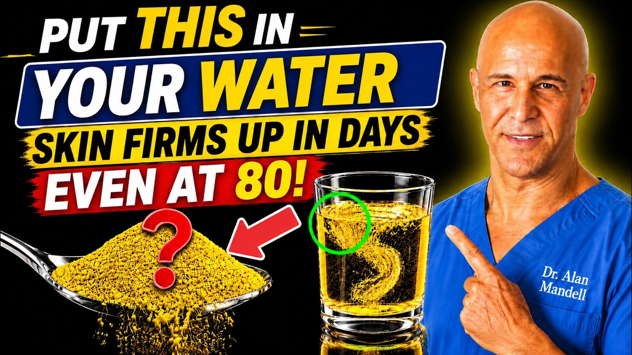Add THIS to Your Water After 60 to Activate Collagen, Eliminate Wrinkles, and Rejuvenate Your Skin