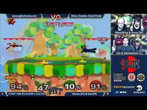 FP4 - MIOM | Mango & CT EMP | Mew2King Vs. Vist & Wenbo - SSBM Doubles Grand Finals - Melee
