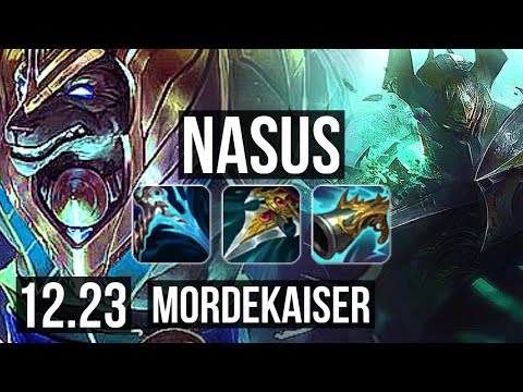 NASUS vs MORDEKAISER (TOP) | 6/2/11, 700+ games, Dominating | EUW Master | 12.23