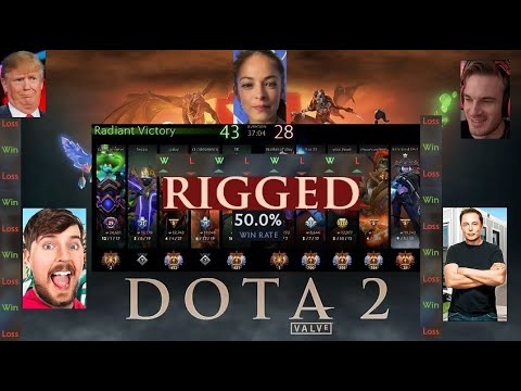 Exposed Dota 2 is Rigged - Watch Till The End - Gameplay 9857 - 2K - QHD - 1440p60 - Road to TI