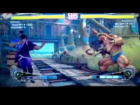 Super Street Fighter IV AE 2012 - Nebbiez (Guy) vs. Boloflex (Zangief)