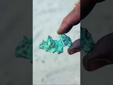 Smelting Malachite Ore into Copper