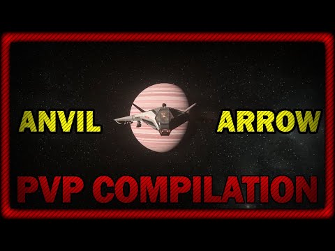 Arrow PVP Dogfight Compilation - Star Citizen 3.7 [Head Tracking + Dual Stick + Pedals]