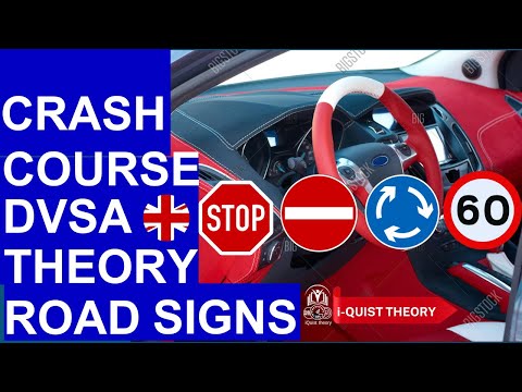 PASSING YOUR THEORY AND MASTERING THE ROAD . A COMPREHENSIVE GUIDE TO OFFICIAL UK ROAD SIGNS - 2024