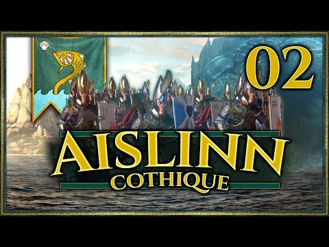 NAVAL RAIDS ON NORSCA! | High Elves - Sea Lord Aislinn | Cothique (CTT) | Total War: Warhammer 2 #2