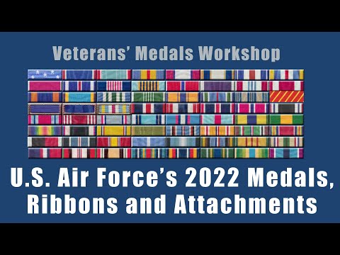 Air Force Medals, Unit Awards and Attachments. Medals of America.