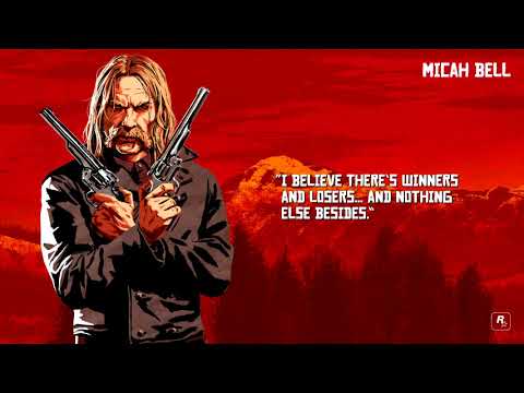 Red Dead Redemption 2: Micah Bell Voice Lines