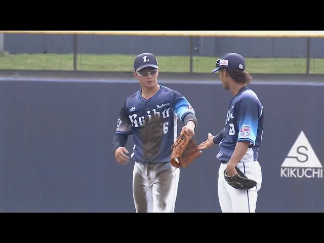 【ファーム】攻守で大活躍!! ライオンズ・川野がダイビングキャッチで失点を防ぐ!! 2021/5/15 F-L(ファーム)