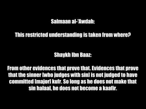 The Tears of Ibn Baaz: When Ibn Jibreen and Salmaan al-'Awdah Debated Ibn Baaz