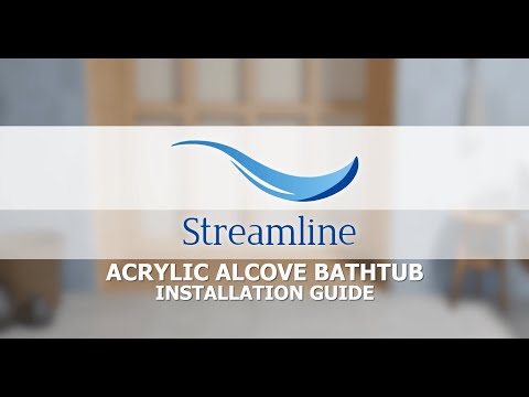 Acrylic Alcove Bathtub Installation: Step-by-Step DIY Guide