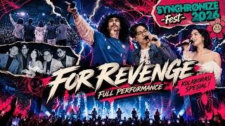 Download lagu FOR REVENGE FULL🔥 LIVE SYNCHRONIZE FEST 2026 - FEAT ENAU & WIKA SALIM GALAU BARENG PECAH! mp3