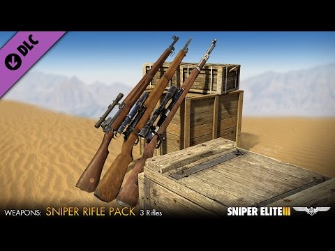 Sniper Elite 3: Sniper Rifles Pack DLC + Gameplay