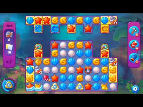 Fishdom Super Hard Level 9199 (with Double Lightning Booster) @choraelmin