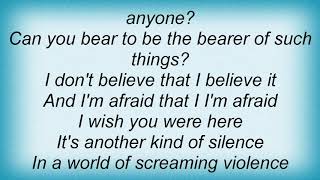 Balance Of Power - I Wish You Were Here Lyrics