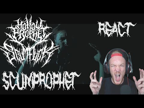 Hollow Prophet/Scumfuck - ScumProphet (Official Music Video) REACT!