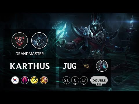 Karthus Jungle vs Ekko - KR Grandmaster Patch 9.18
