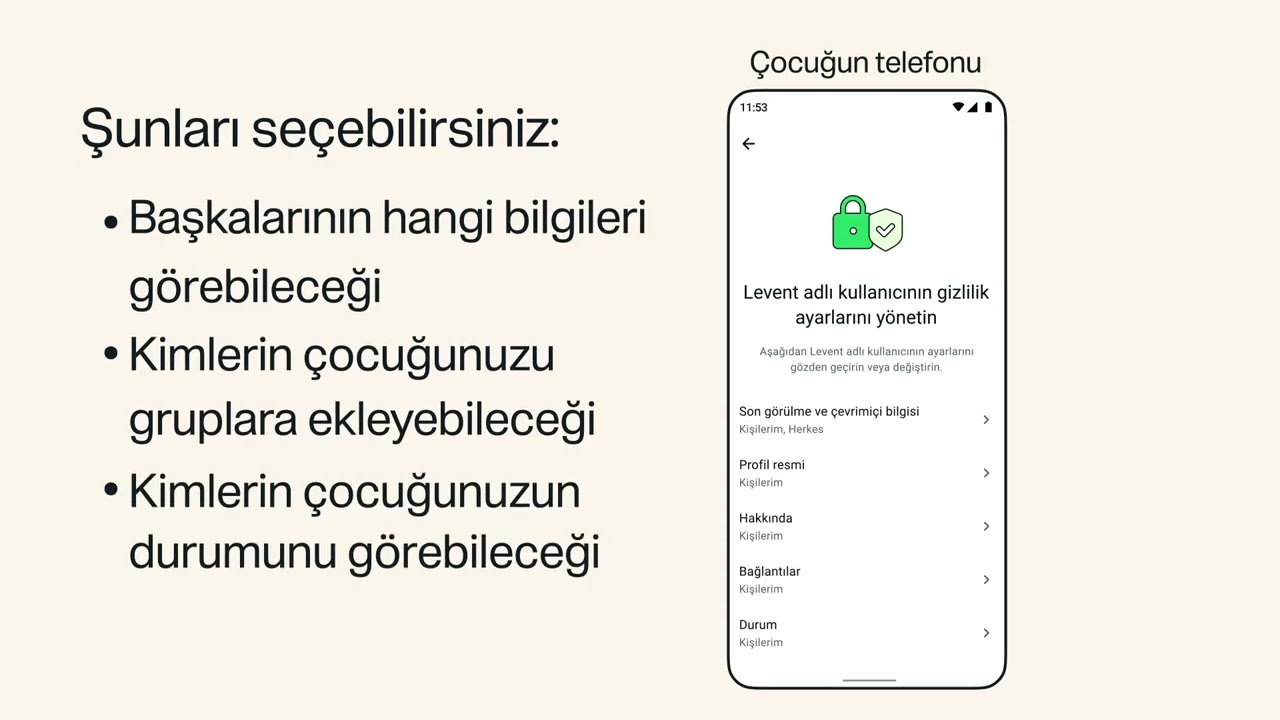 WhatsApp'ta gençlere yönelik ebeveyn kontrolleri hakkında