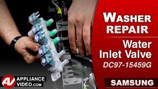 Samsung Washer - 4c Error Code - Water Inlet Valve Repair