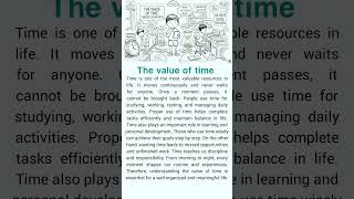 The value of time #englishforbeginners #speakconfidentenglish #dailyenglish #english #learnenglish