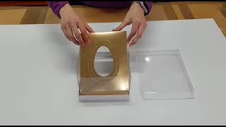 Scatola uova  di  pasqua