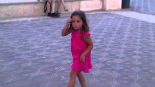 Bailando en la playa