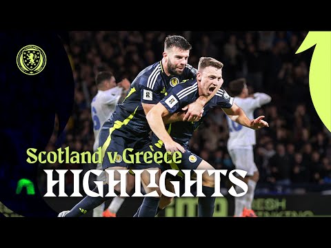 Christie, Ferguson & Dykes Complete Comeback! | Scotland 3-1 Greece | World Cup Qualifier Highlights