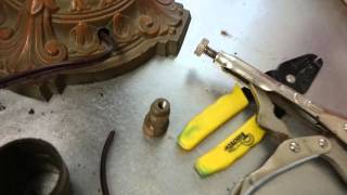 How to Rewire Antique Lamp| Strathroy Antique Mall