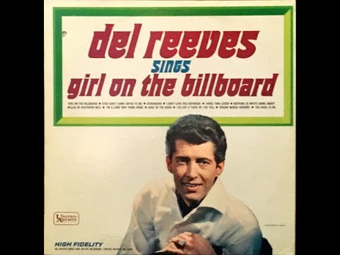 Thumbnail for Del Reeves "Sings Girl on the Billboard" complete mono vinyl Lp by Del Reeves