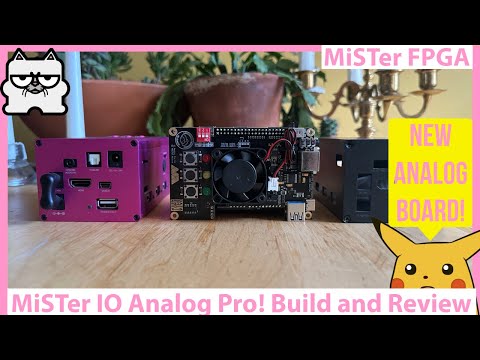 MiSTer FPGA IO Analog Pro Board Review and Guide! Better Analog Video is Here