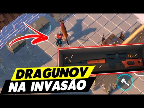 NOVA ARMA DRAGUNOV NA INVASÃO - Last Day On Earth