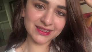 yumna zaidi shares her poetry IS DIL K SATH CHALTA