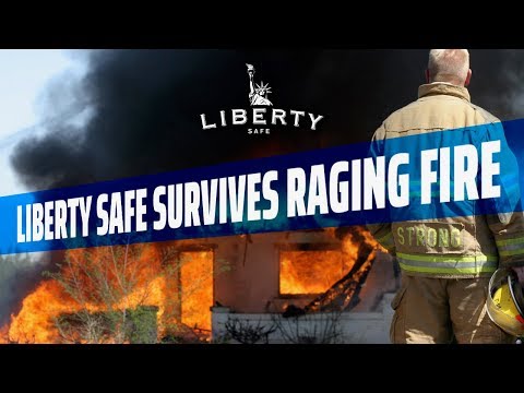 🔥Liberty Safe Survives a Raging Garage House Fire: How to Impress a Fire Chief
