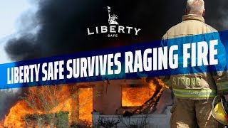🔥Liberty Safe Survives a Raging Garage House Fire: How to Impress a Fire Chief