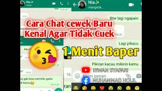 Download lagu CARA CHAT CEWEK BARU KENAL AGAR TIDAK CUEK || 1 MENIT BAPER mp3