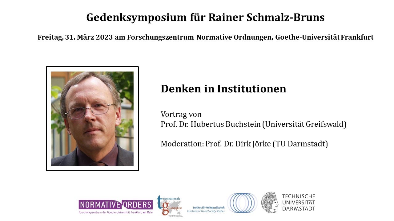 Denken in Institutionen