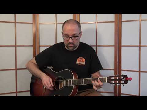 ActiveMelody.com January 2018 Challenge - ML046 - 2 Easy Rhythm Fill Licks in A Micro Guitar Lesson