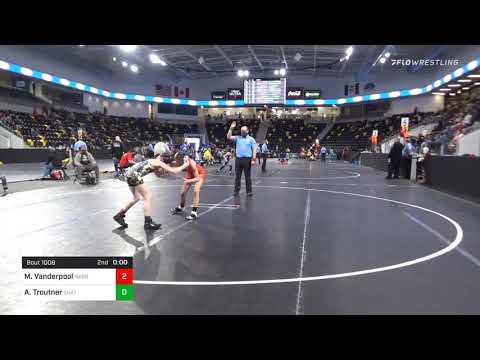 90 Lbs Prelims - Mara Vanderpool, Nebraska Wrestling Academy Vs Aubrey Troutner, Chatfield Wrestli