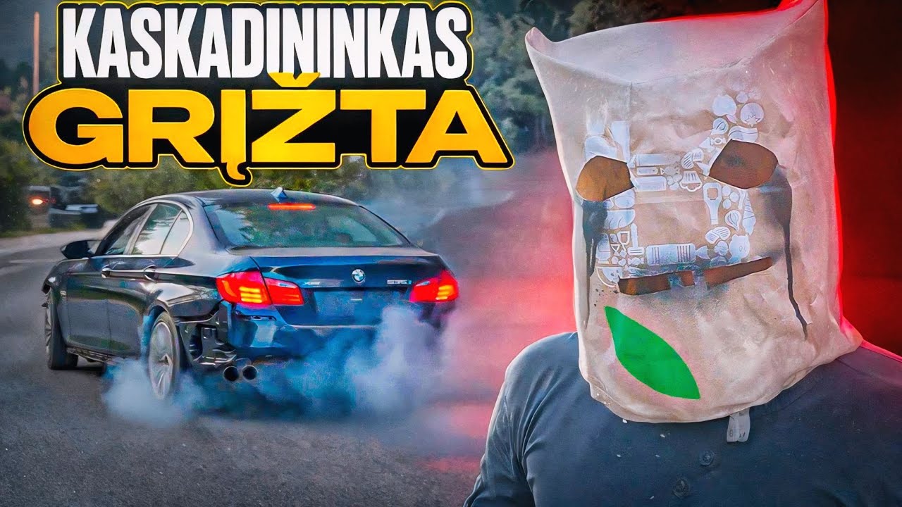 Kas sakė, kad BMW remontuoti brangu? Kaskadininko sugrįžimas