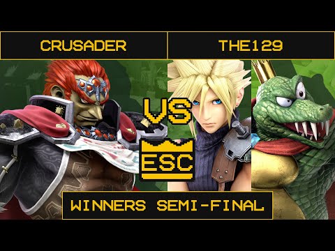 ESC 27 Smash Ultimate Winners Semi-Final - Crusader (Ganondorf) Vs. The129 (Cloud, King K. Rool)