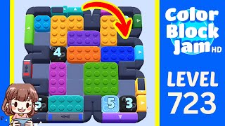 Soluzione del Livello 723 di Color Block Jam