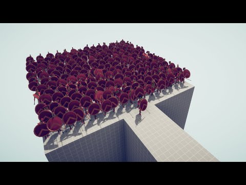 Can The 300 SPARTANS DEFEND The Bridge? | Totally Accurate Battle Simulator TABS