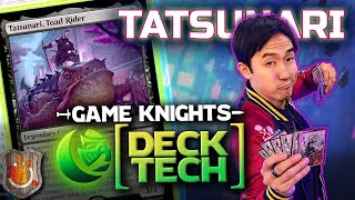 Tatsunari - Game Knights Deck Tech - Neon Dynasty | Command Zone 450 | Magic: The Gathering EDH