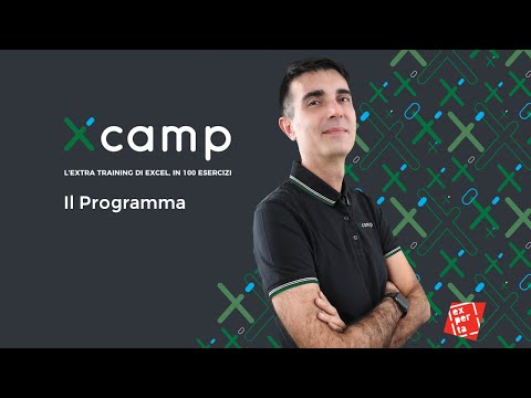 Xcamp, l'extra training di Excel in 100 esercizi: il programma