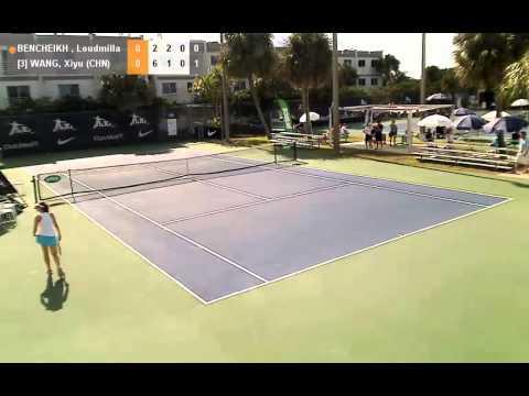 NJT Int. Masters 2013 - BENCHEIKH - WANG 2-6, 3-6